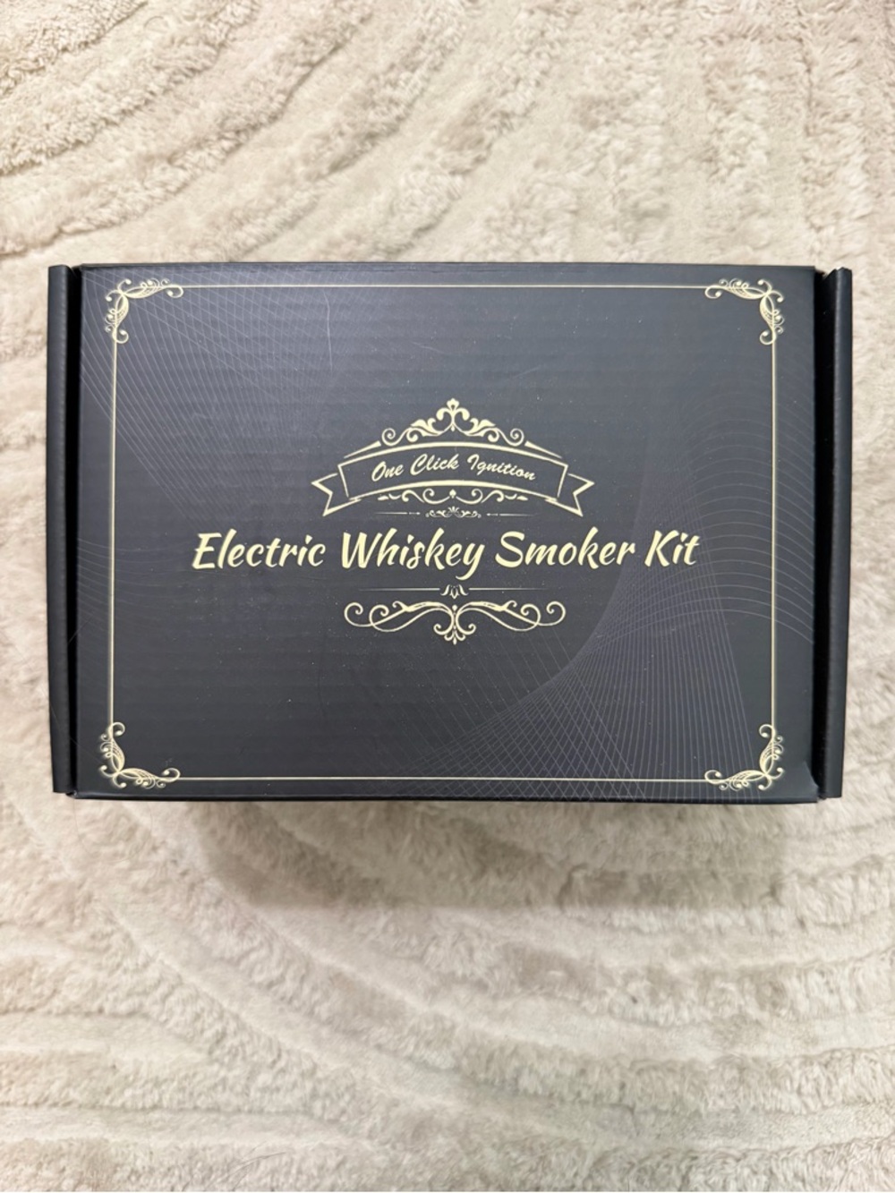 Electric Whiskey Smoker Kit - Black